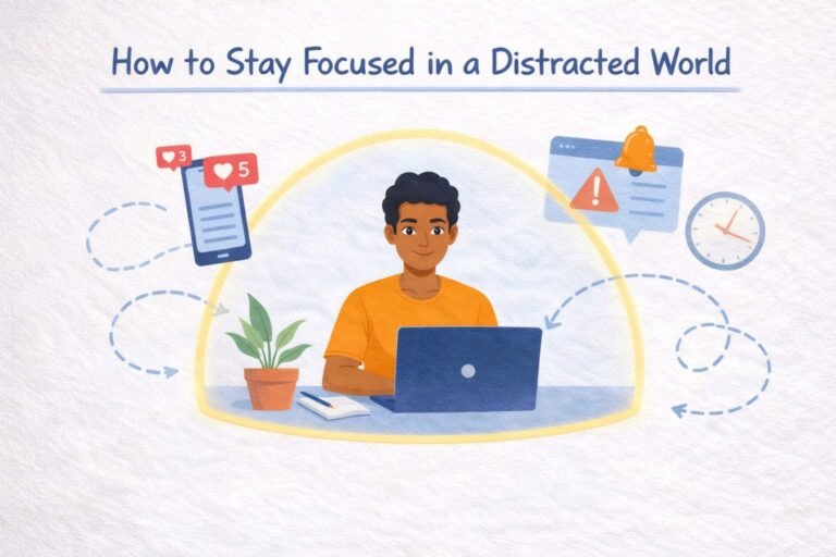 How to Stay Focused in a Distracted World