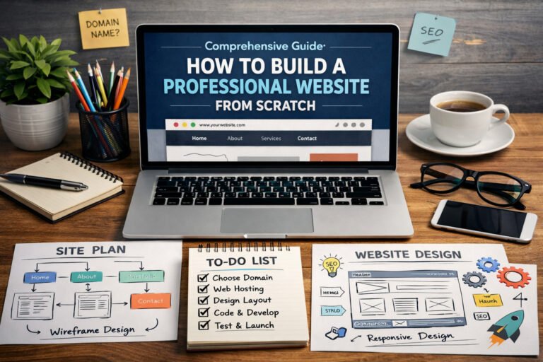 Comprehensive Guide: How to Build a Professional Website from Scratch